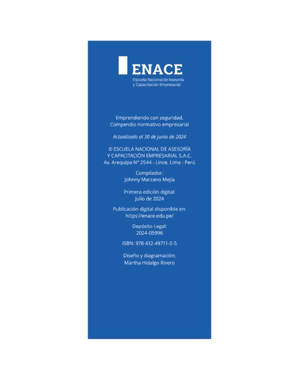 Emprendiendo con Seguridad: Compendio Normativo Empresarial